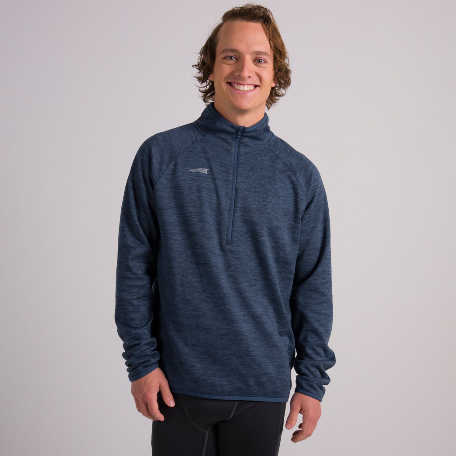 Pullover Altra Core 1/2 Zip Hombre Azules | Mexico-80631749