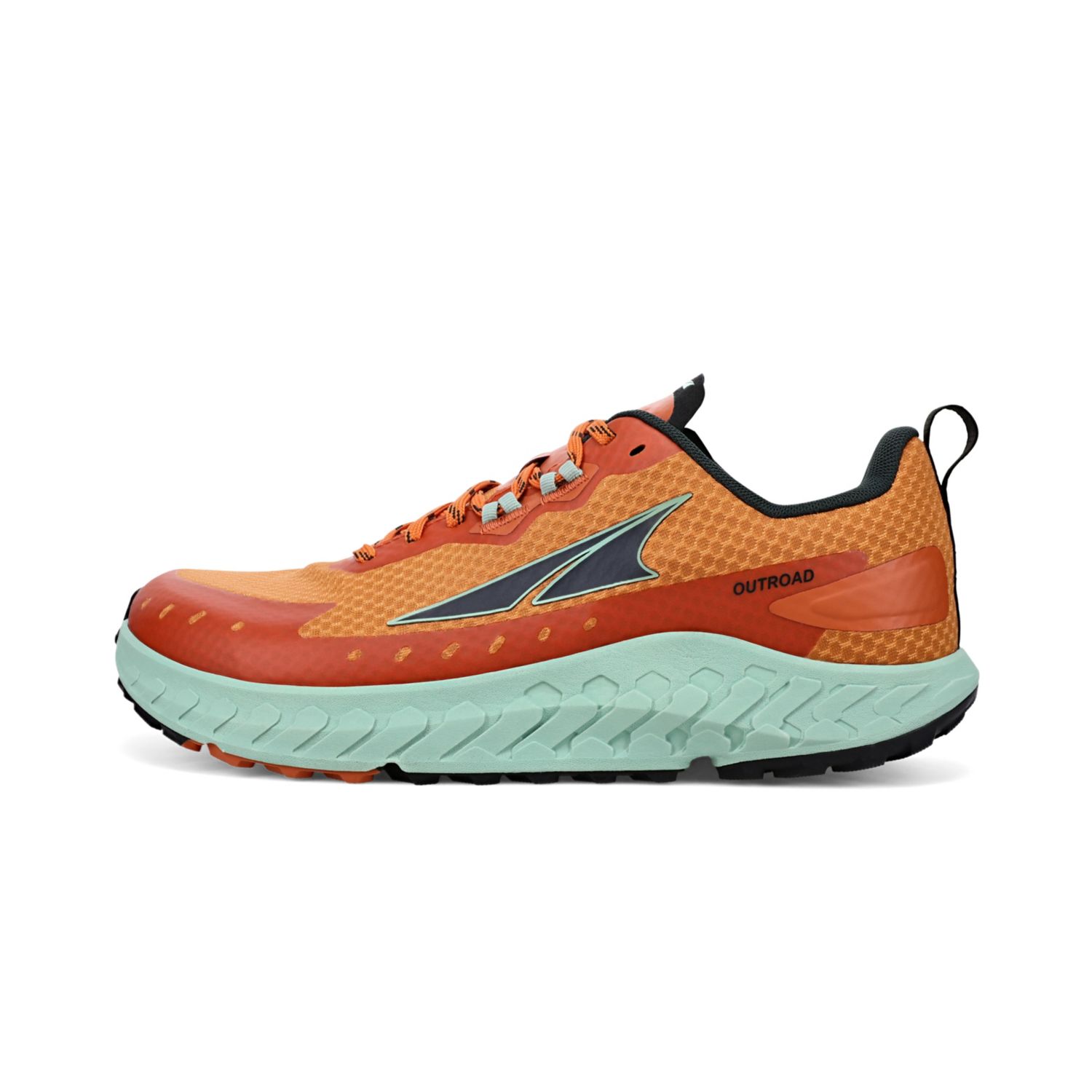 Tenis Para Correr En Carretera Altra Outroad Hombre Verdes Naranjas | Mexico-38160279