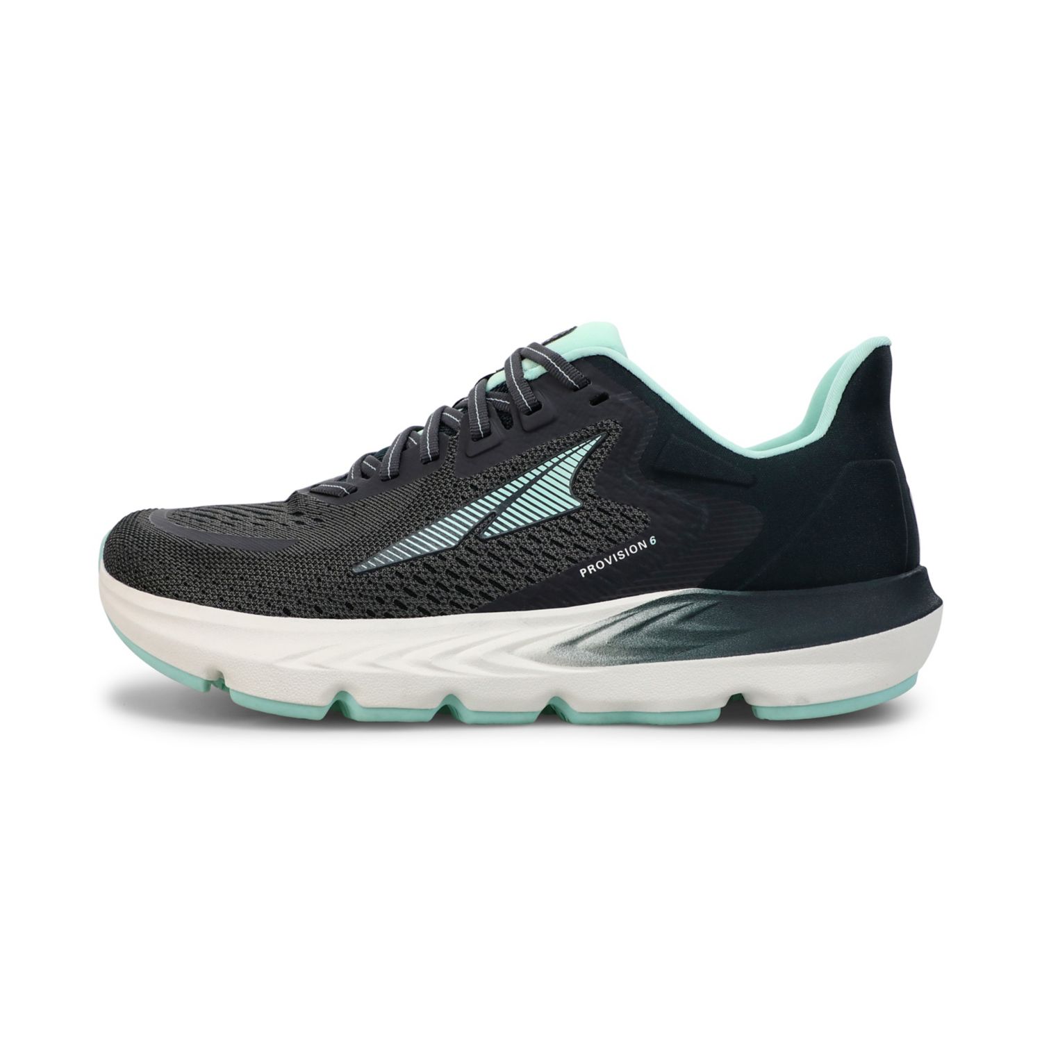 Tenis Para Correr En Carretera Altra Provision 6 Mujer Negros Turquesa | Mexico-13879249