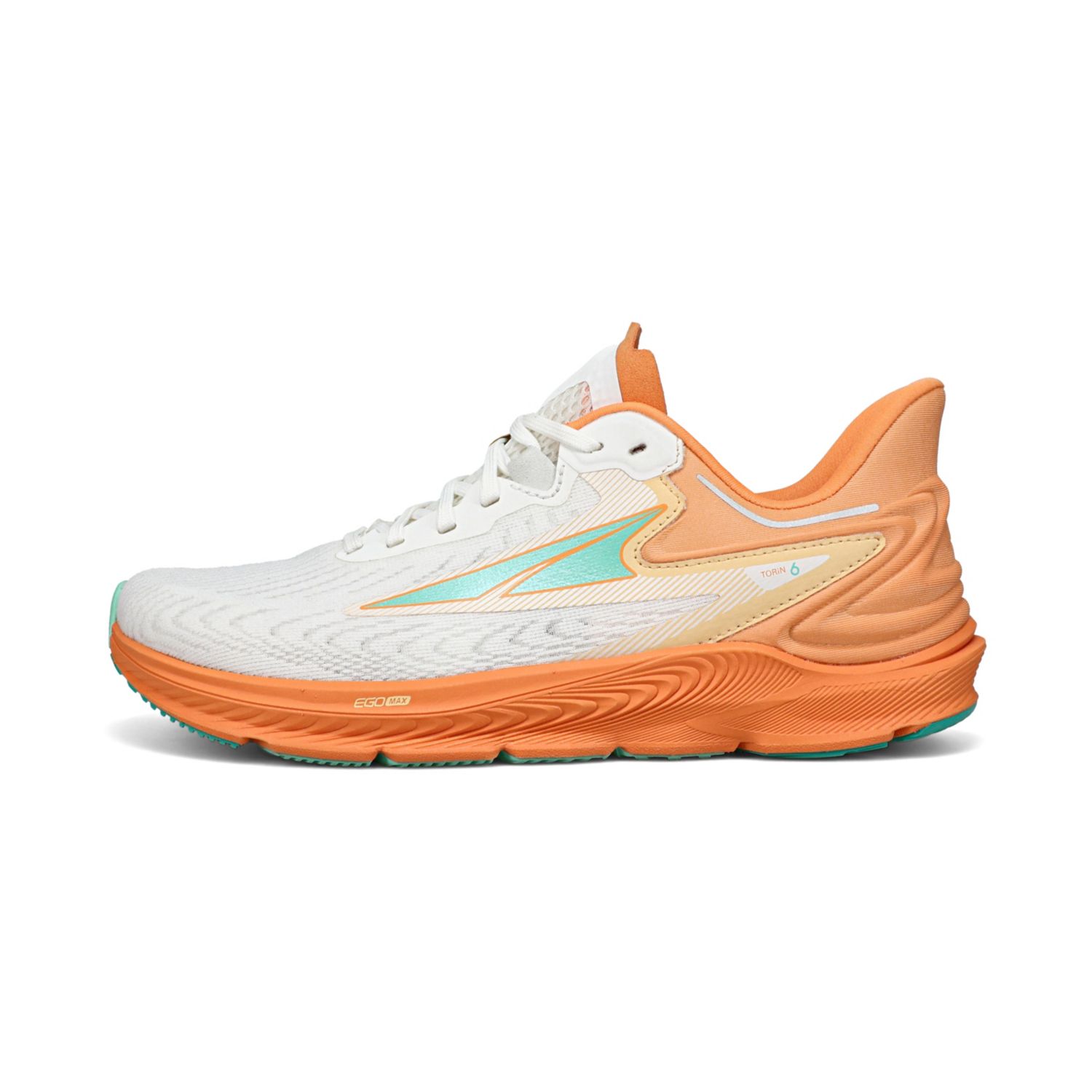 Tenis Para Correr En Carretera Altra Torin 6 Mujer Blancos Naranjas | Mexico-14736809