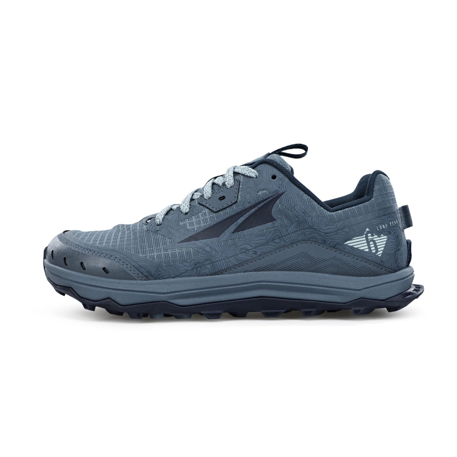 Tenis Para Trail Running Altra Lone Peak 6 Mujer Azul Marino Azules Claro | Mexico-01234799