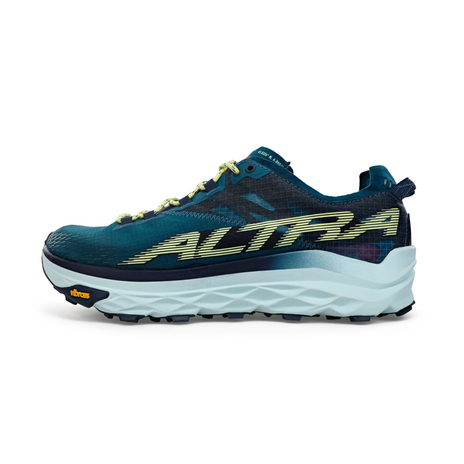 Tenis Para Trail Running Altra Mont Blanc Mujer Turquesa Oscuro | Mexico-63149759