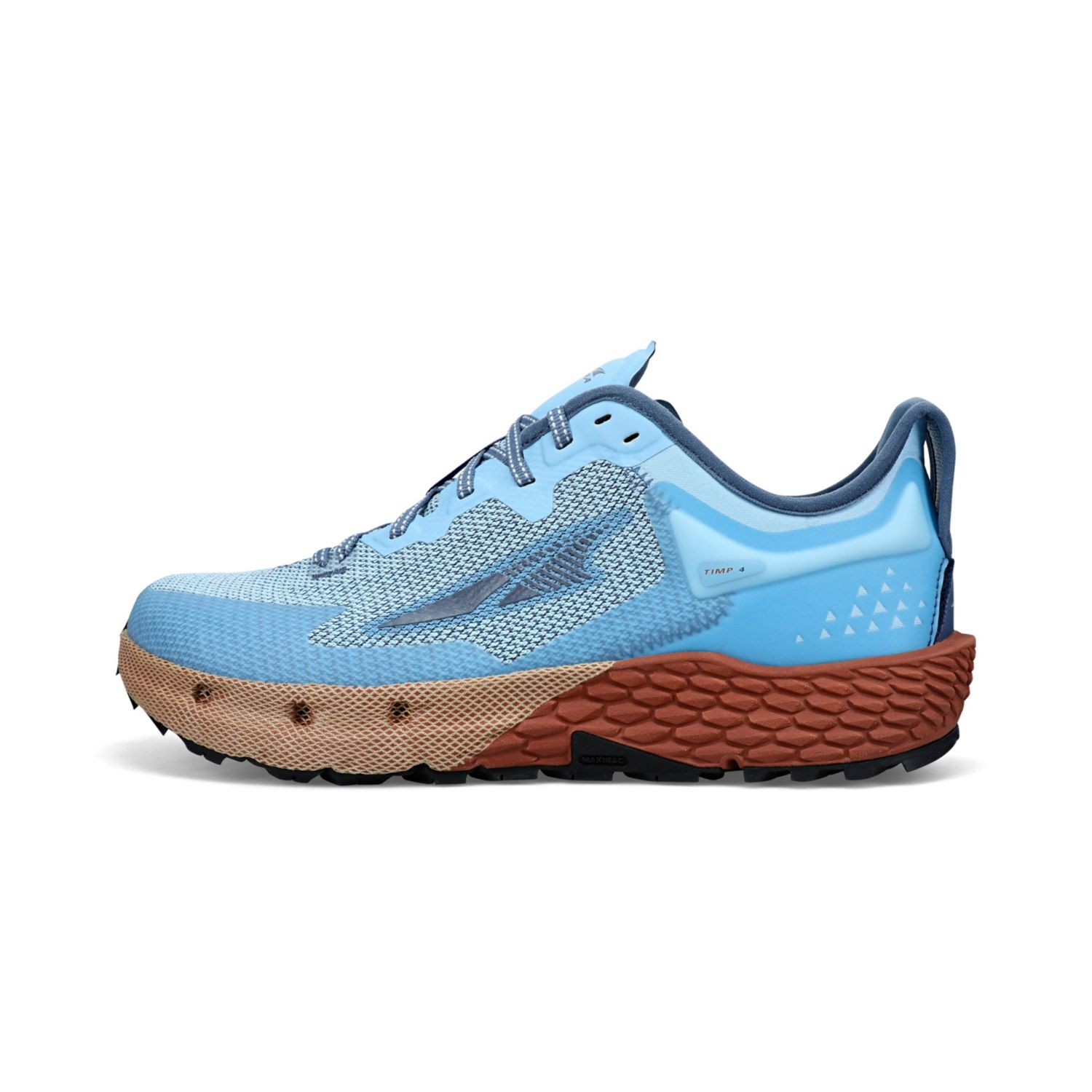 Tenis Para Trail Running Altra Timp 4 Hombre Azules Claro | Mexico-16597039