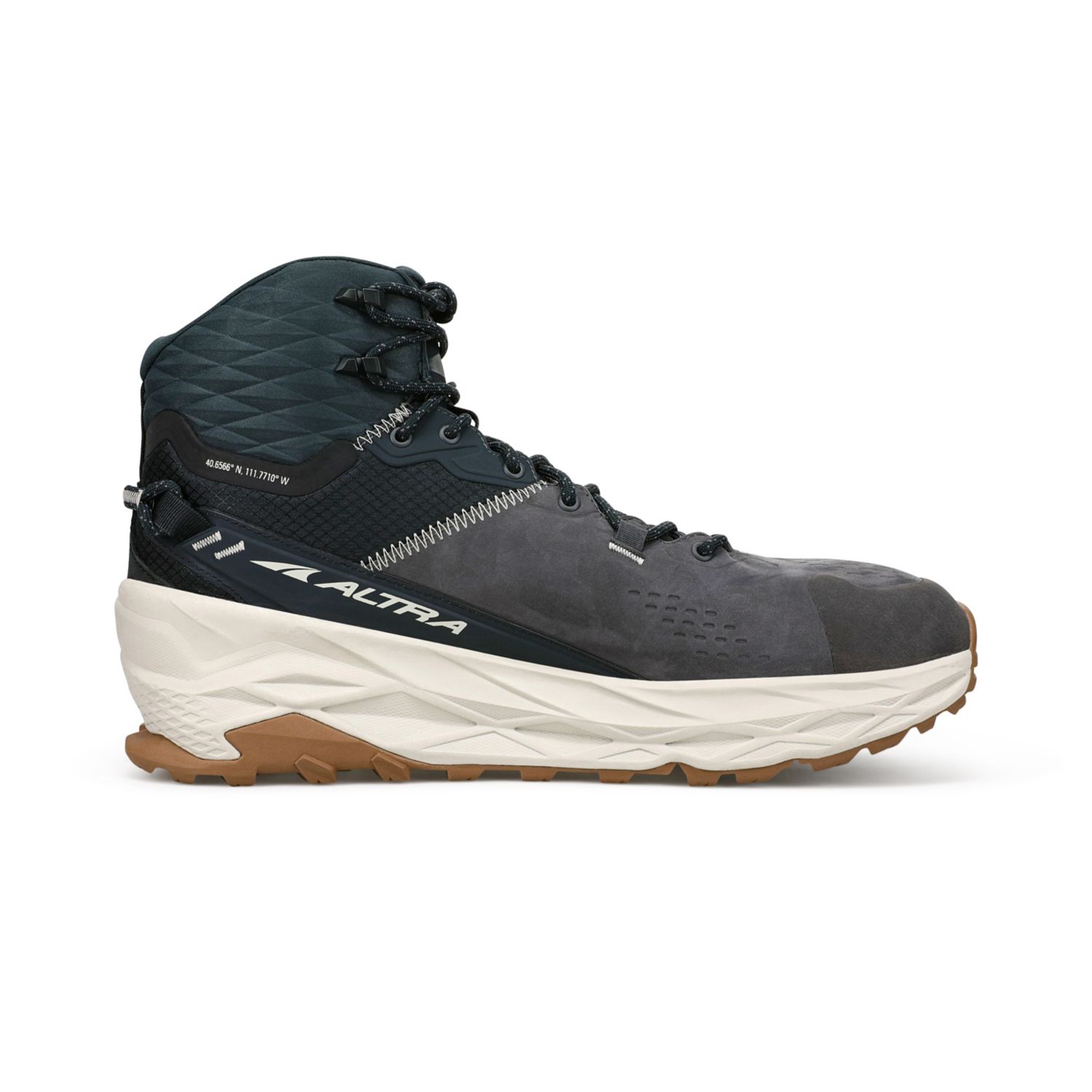 Botas Montaña Altra Olympus 5 Hike Mid Gtx Hombre Negros Grises | Mexico-03486959