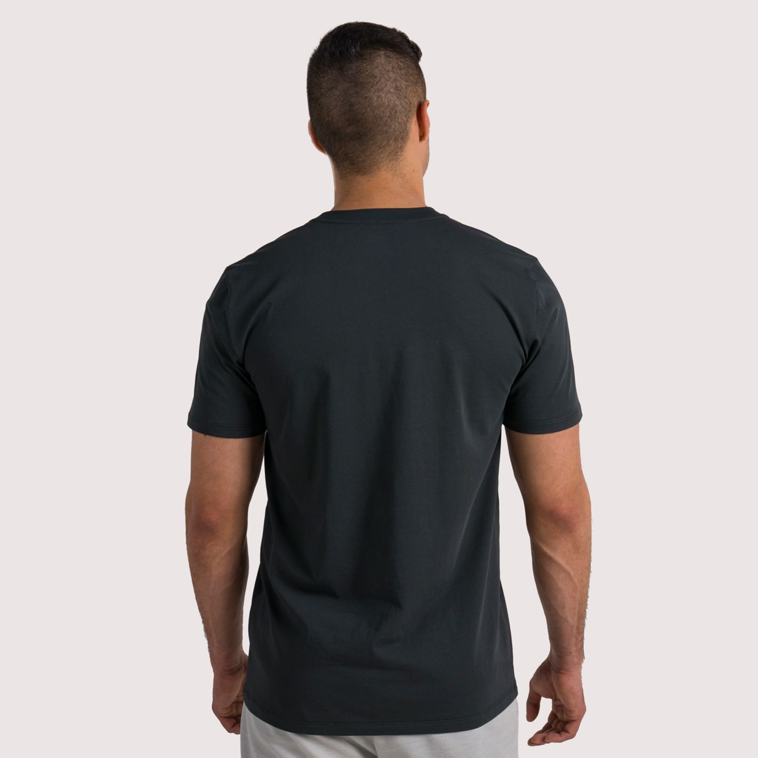 Camiseta Altra Everyday Recycled Hombre Negros | Mexico-32597409