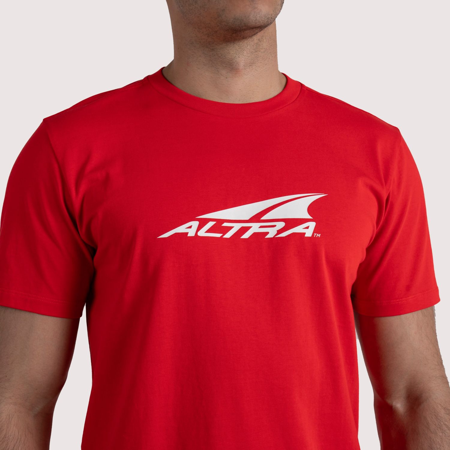 Camiseta Altra Everyday Recycled Hombre Rojos | Mexico-76509139