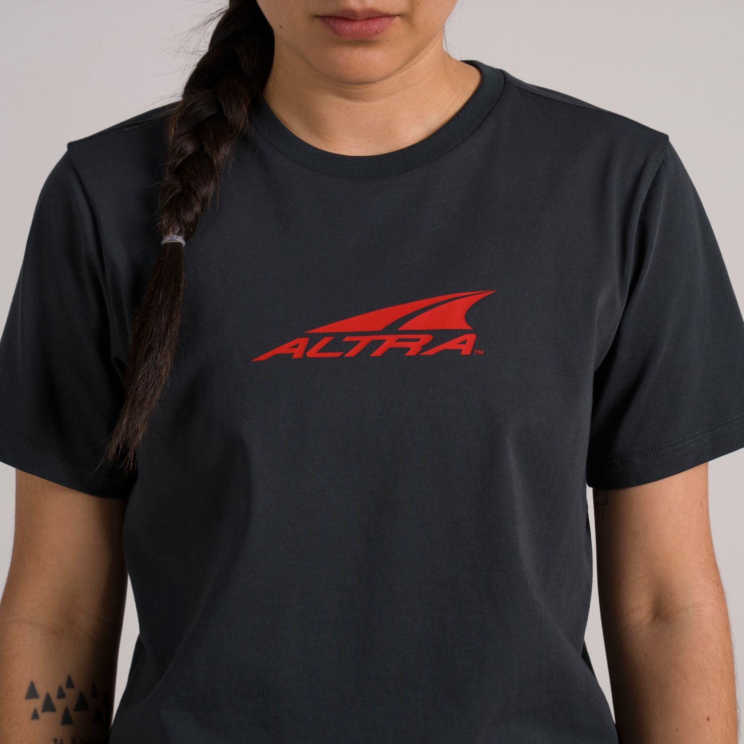 Camiseta Altra Everyday Recycled Mujer Negros | Mexico-90217549