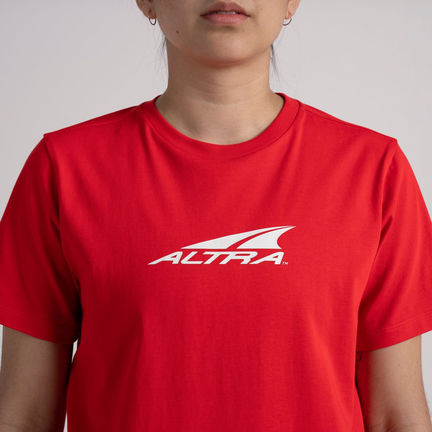 Camiseta Altra Everyday Recycled Mujer Rojos | Mexico-98034269