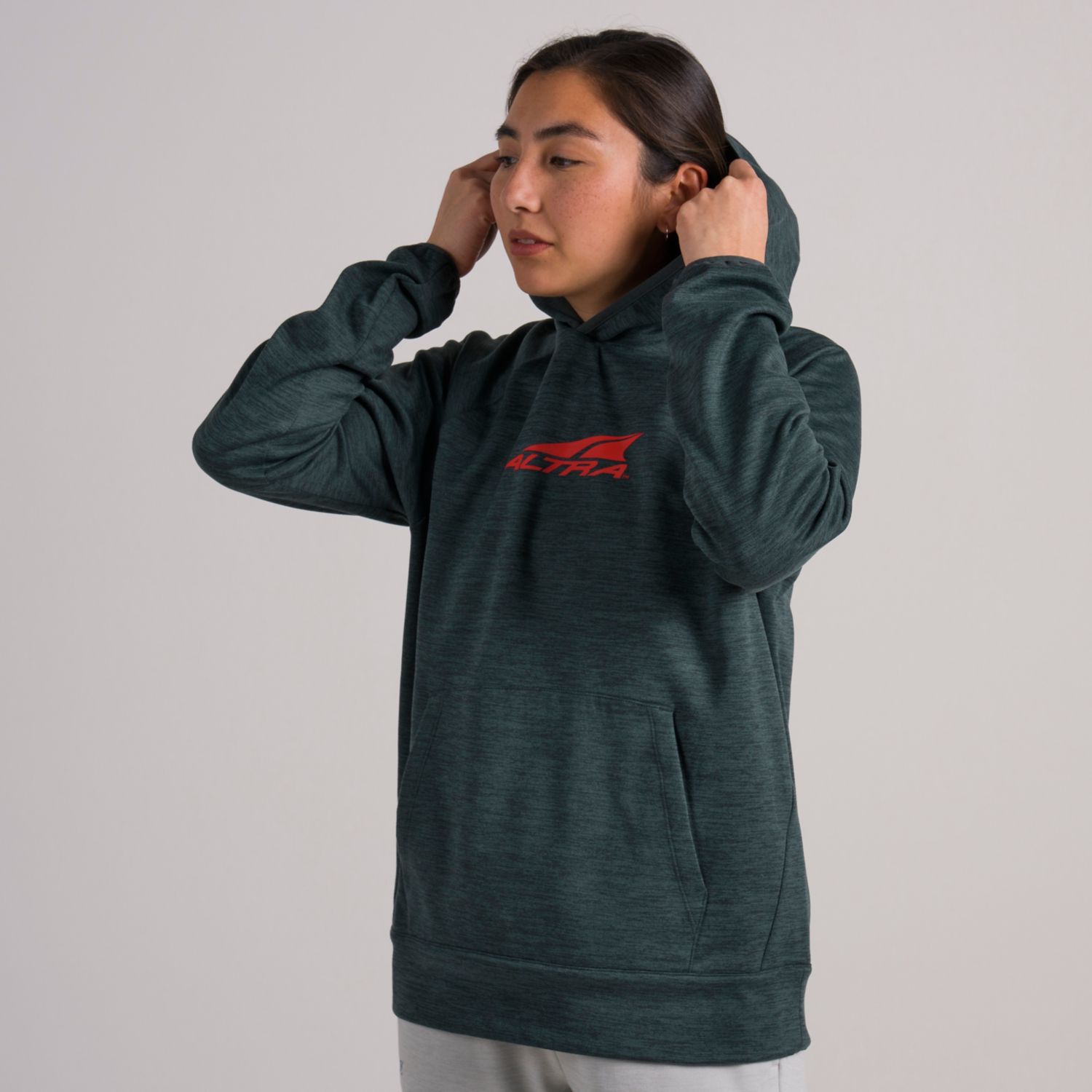 Sudadera Con Capucha Altra Everyday Mujer Verdes Oscuro | Mexico-57893149