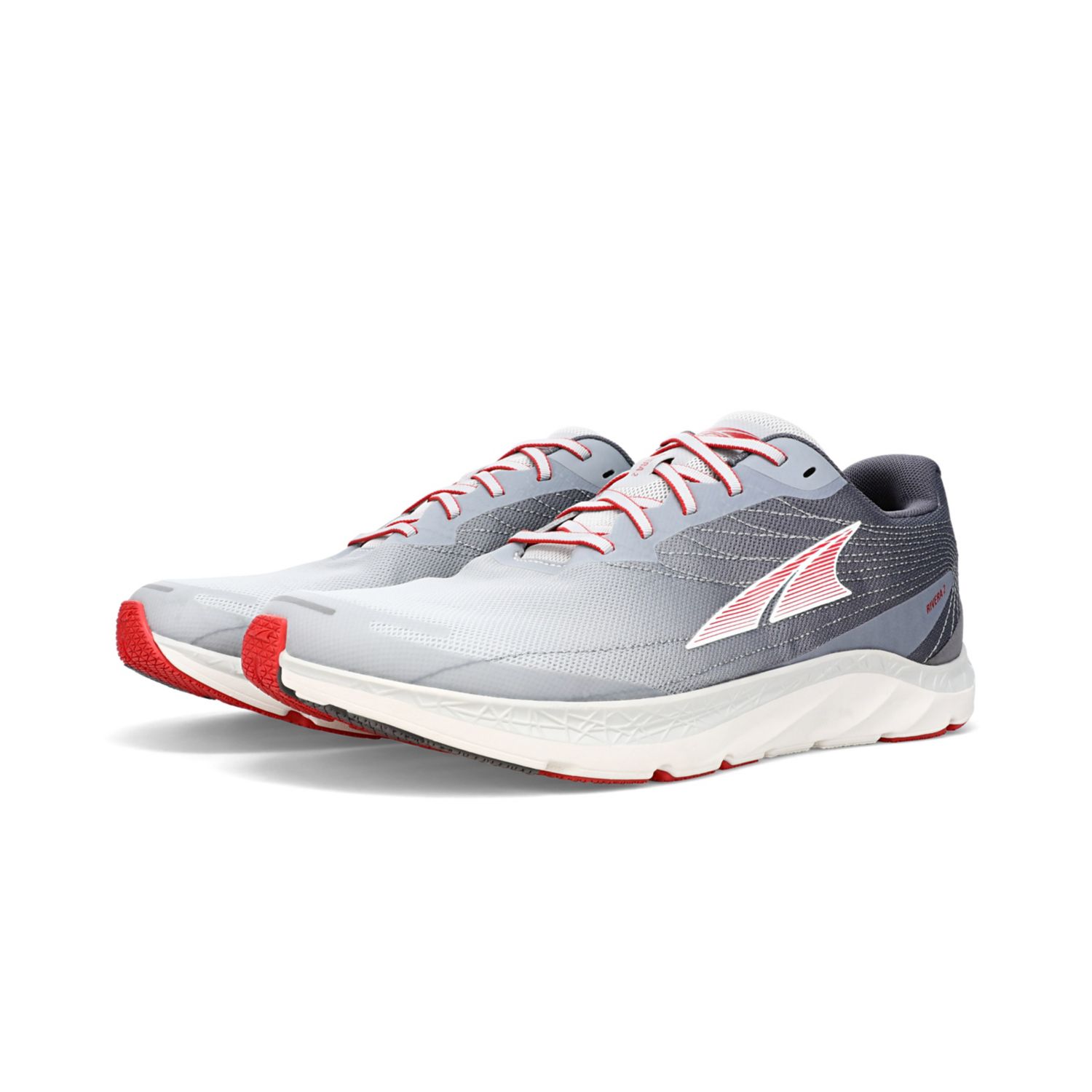 Tenis Altra Rivera 2 Hombre Grises Claro Rojos | Mexico-71396589