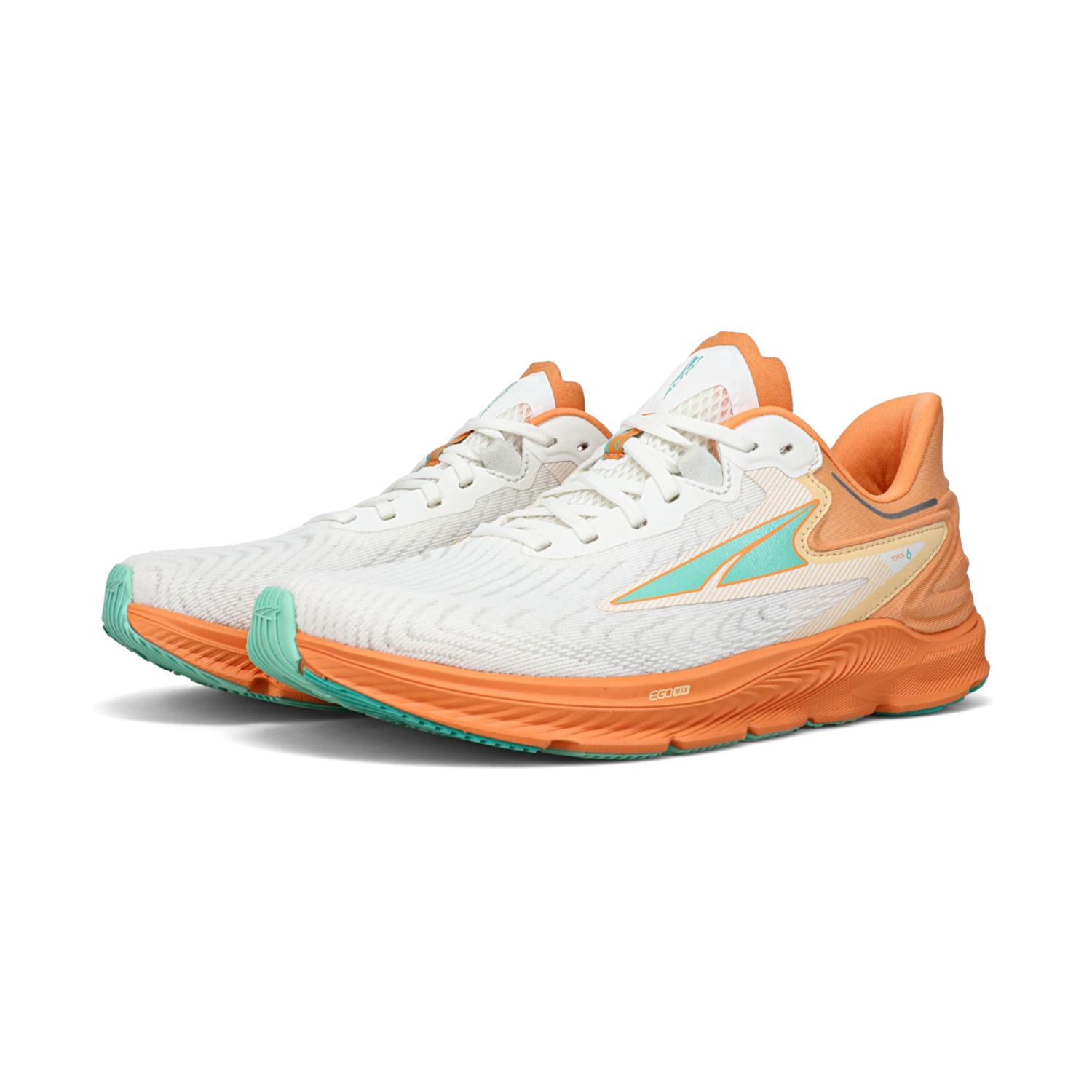 Tenis Para Caminar Altra Torin 6 Mujer Blancos Naranjas | Mexico-67204959