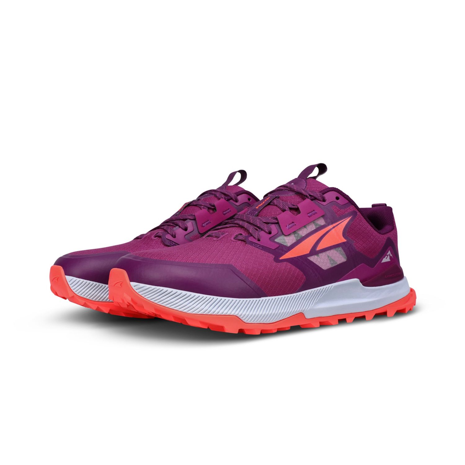 Tenis Para Trail Running Altra Lone Peak 7 Mujer Morados Naranjas | Mexico-03251949