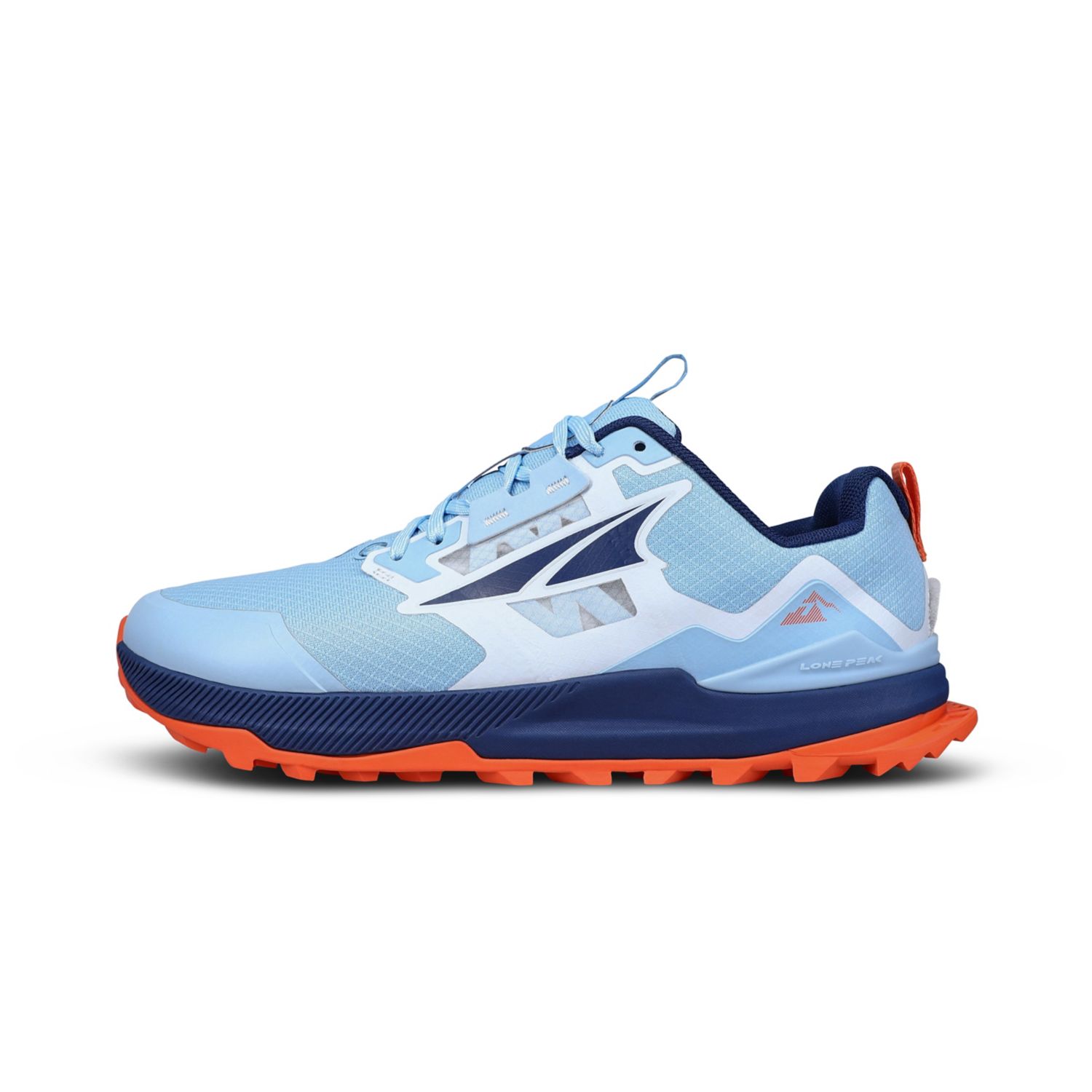 Tenis Para Trail Running Altra Lone Peak 7 Mujer Azules Naranjas | Mexico-16482309