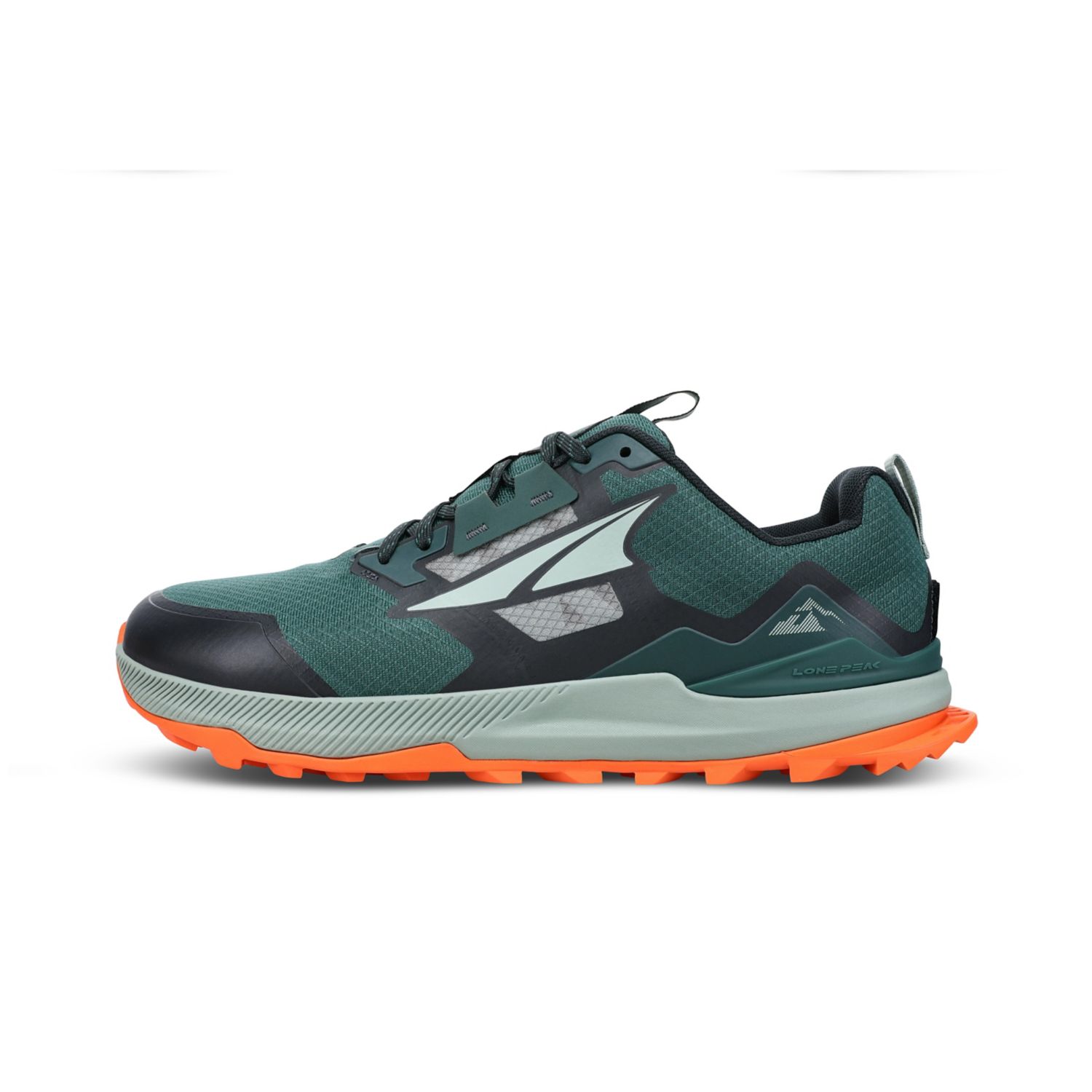 Tenis Para Trail Running Altra Lone Peak 7 Hombre Verdes Negros Naranjas | Mexico-24768539