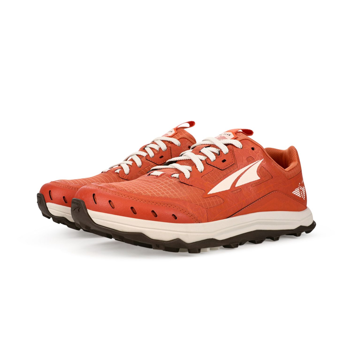 Tenis Para Trail Running Altra Lone Peak 6 Mujer Rojos Grises | Mexico-41978529