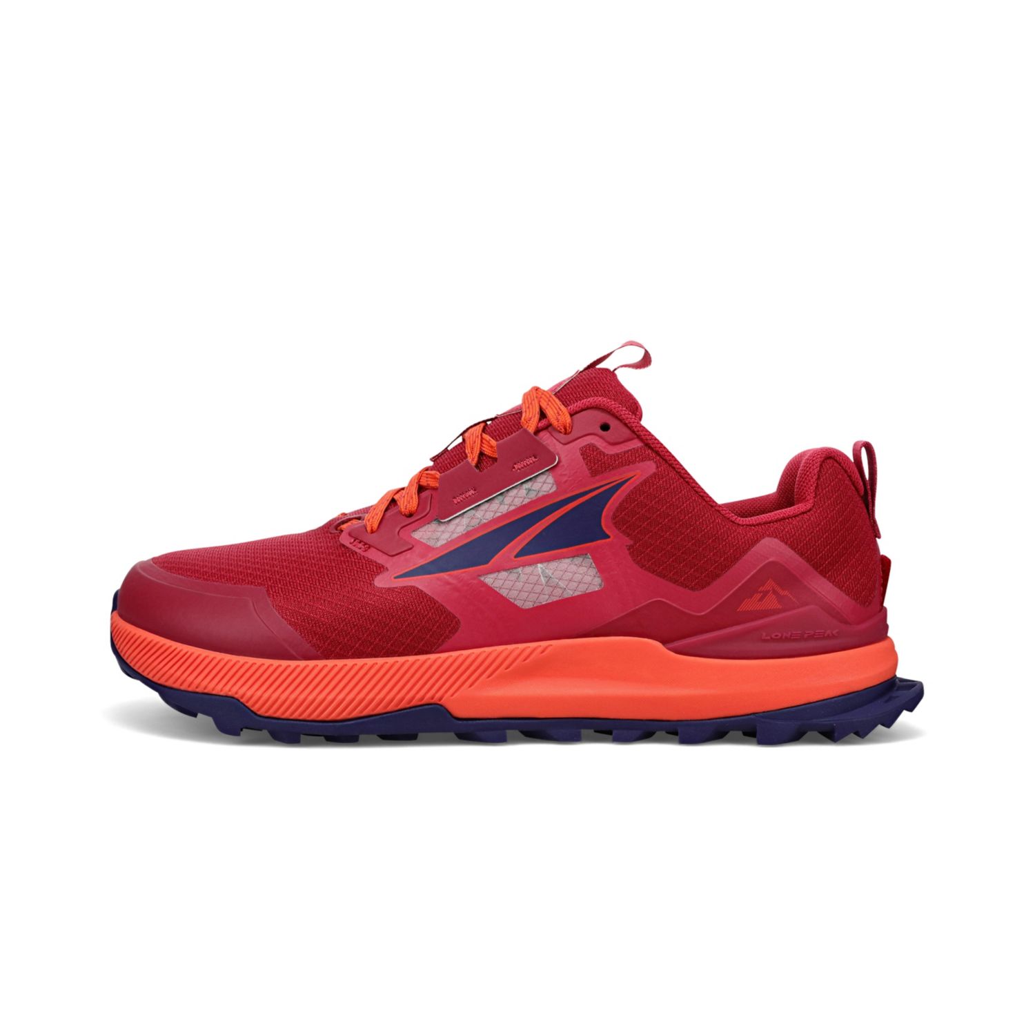 Tenis Para Trail Running Altra Lone Peak 7 Mujer Rojos Oscuro | Mexico-62048519