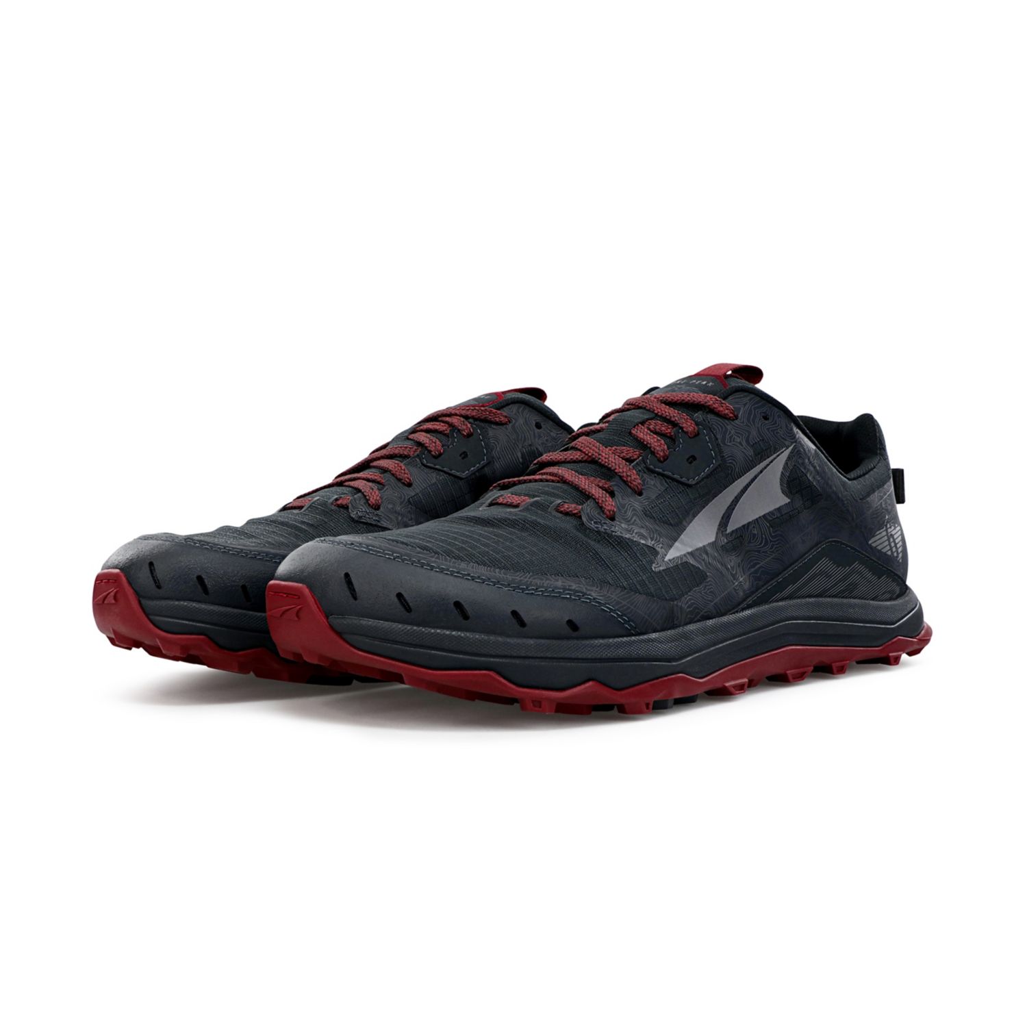 Tenis Para Trail Running Altra Lone Peak 6 Hombre Negros Grises | Mexico-96234019