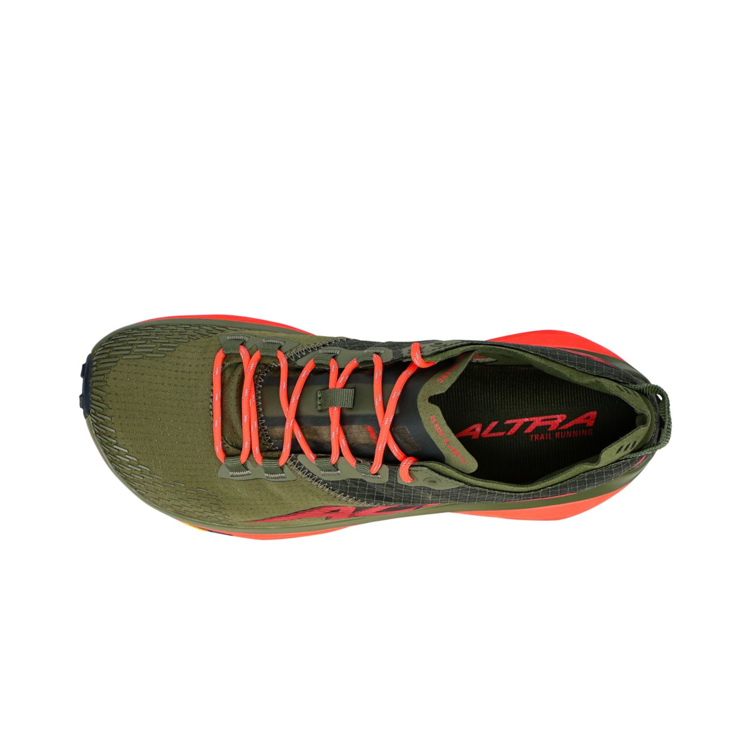 Tenis Para Trail Running Altra Mont Blanc Hombre Verde Oliva | Mexico-31750469