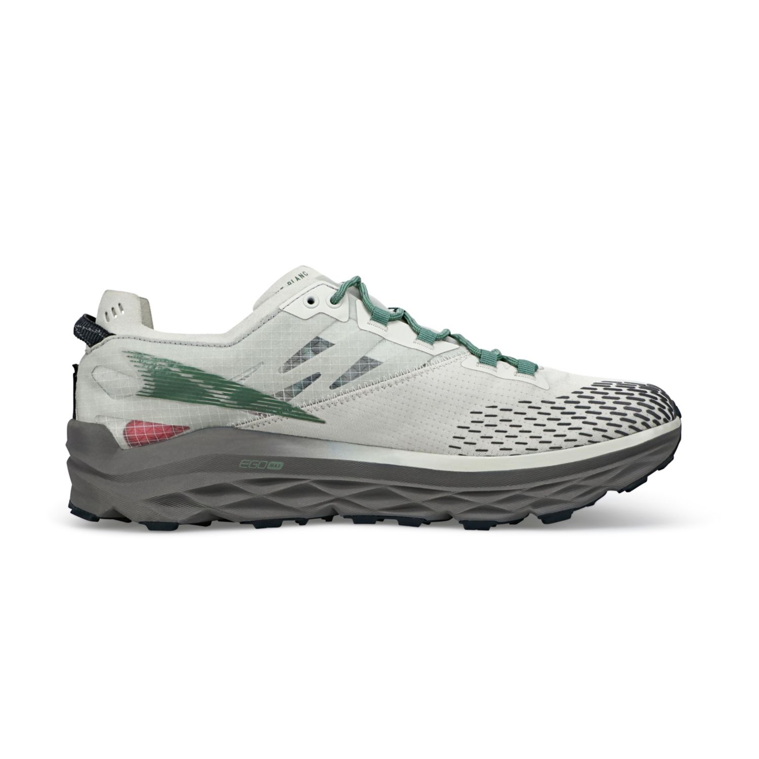 Tenis Para Trail Running Altra Mont Blanc Hombre Grises Verdes | Mexico-47985369