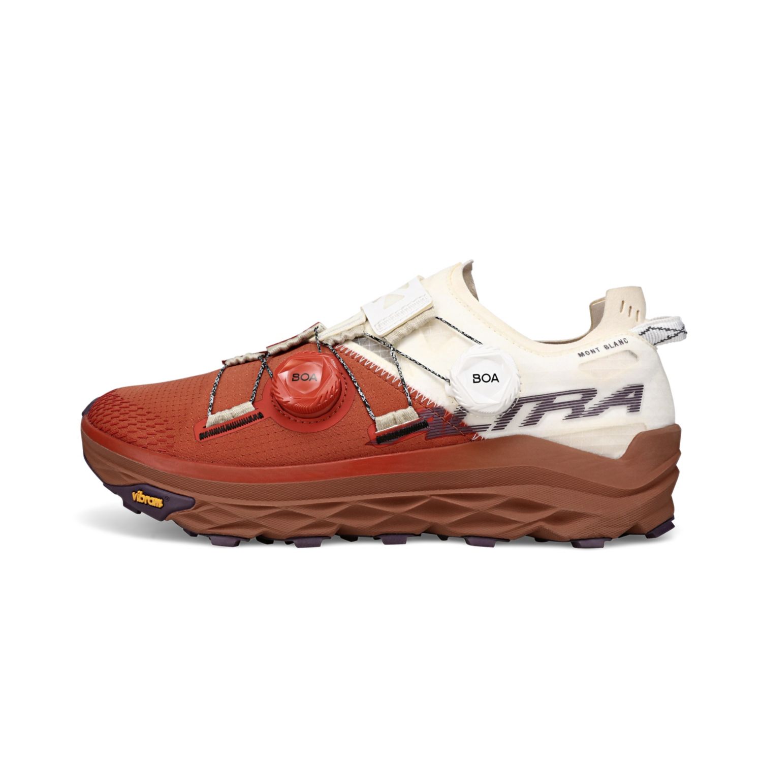 Tenis Para Trail Running Altra Mont Blanc Boa Mujer Vino | Mexico-54273919