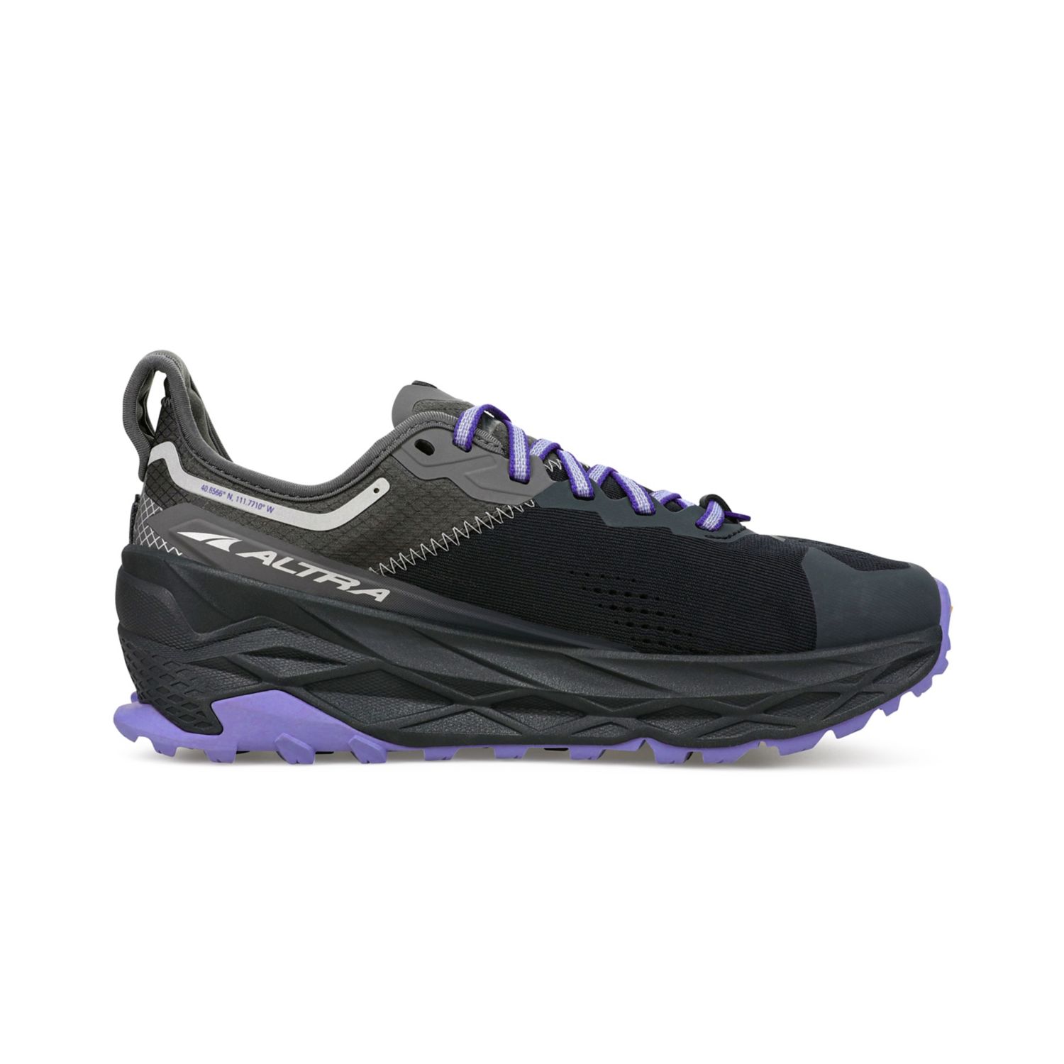 Tenis Para Trail Running Altra Olympus 5 Mujer Negros Grises | Mexico-09734829