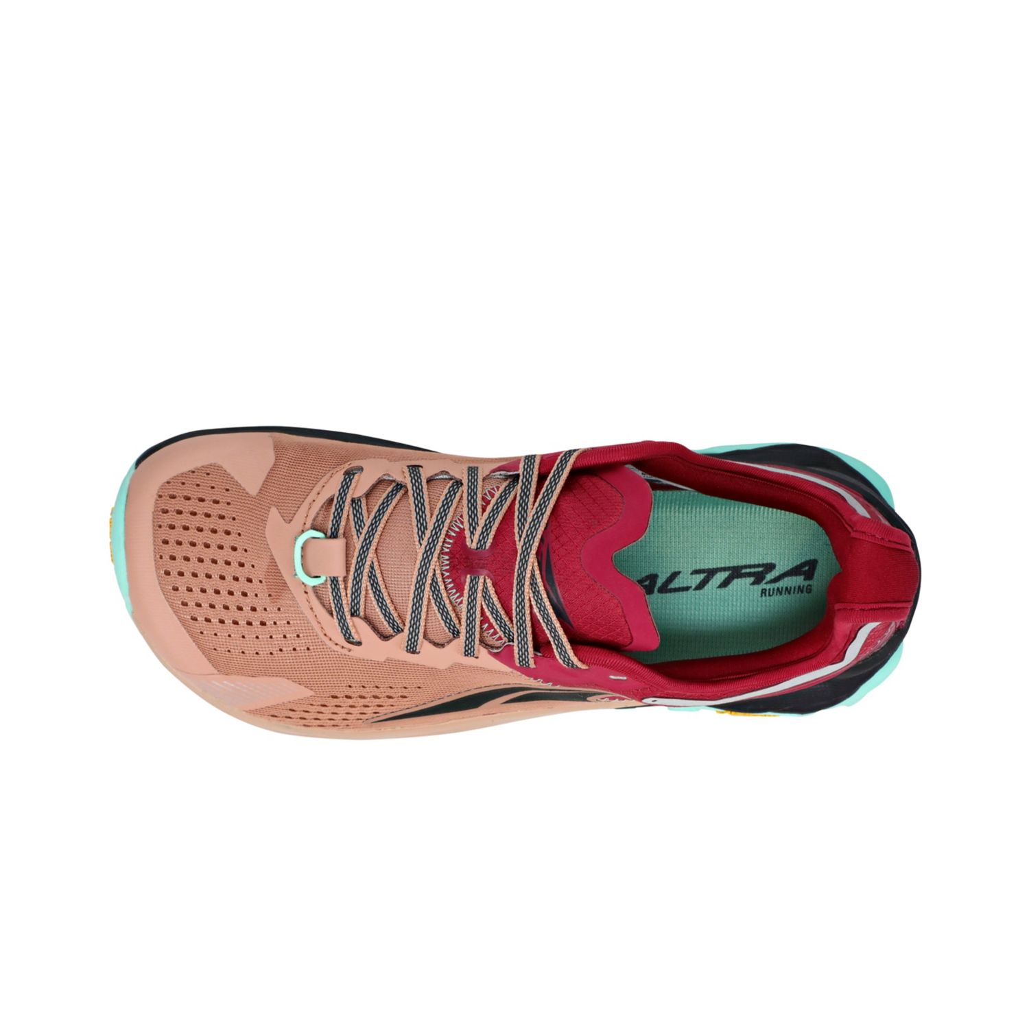 Tenis Para Trail Running Altra Olympus 5 Mujer Marrom Rojos | Mexico-46513879