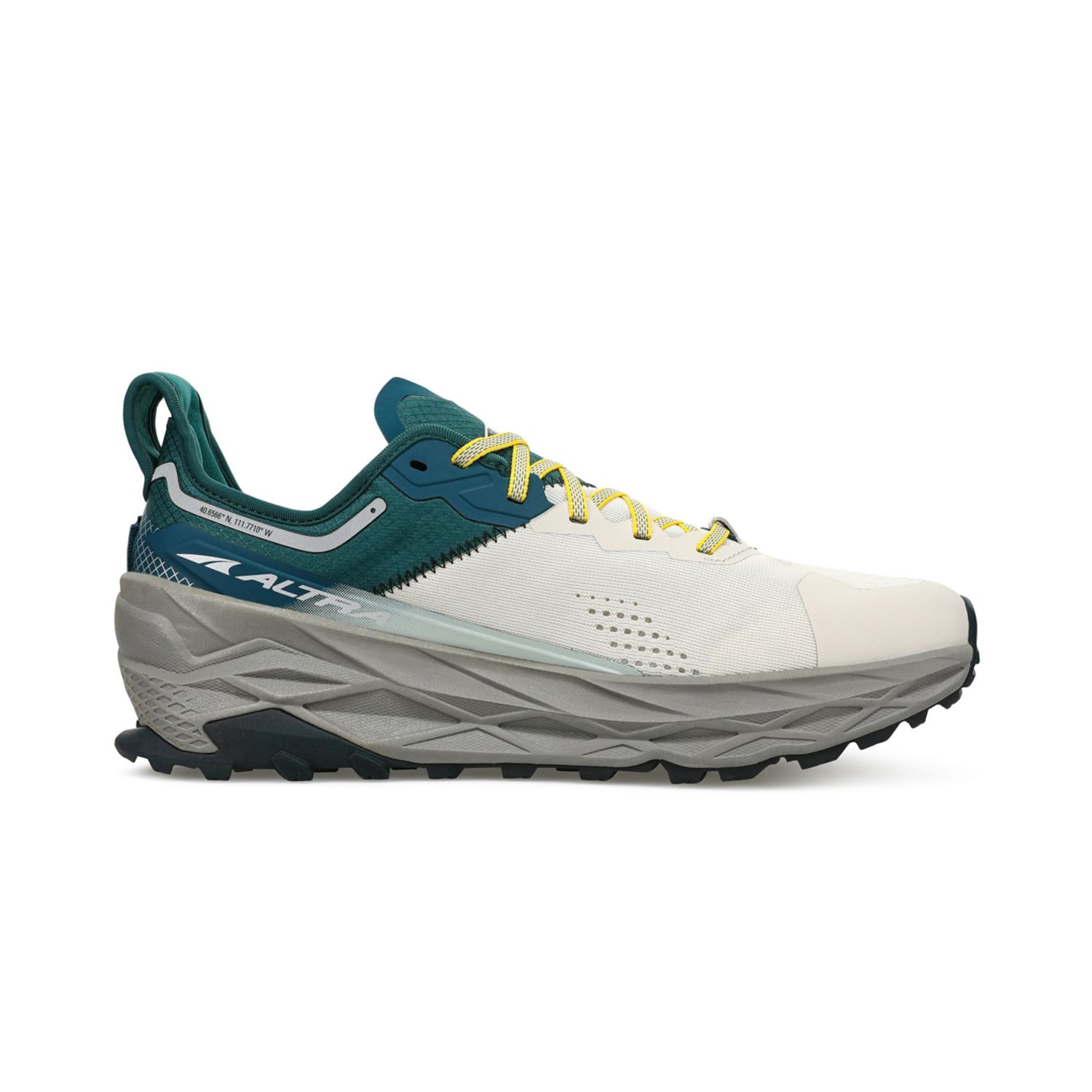 Tenis Para Trail Running Altra Olympus 5 Hombre Grises Turquesa | Mexico-56179209