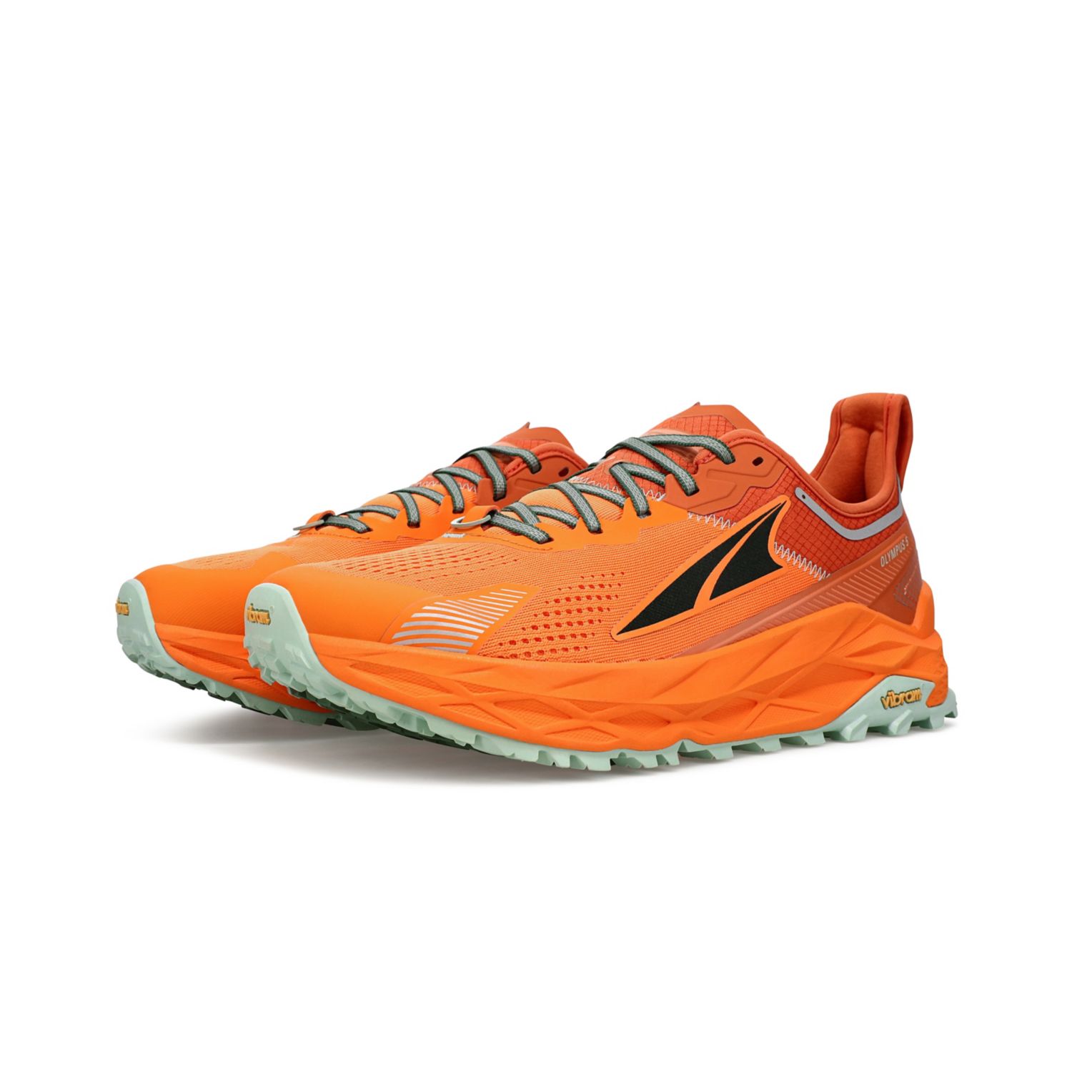 Tenis Para Trail Running Altra Olympus 5 Hombre Naranjas | Mexico-57320949