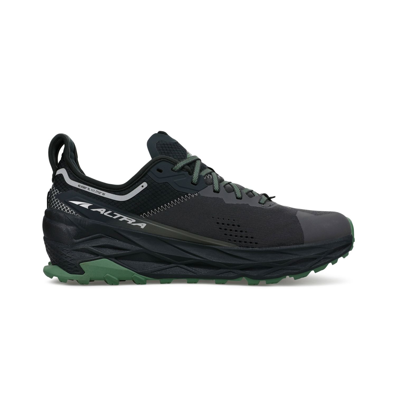 Tenis Para Trail Running Altra Olympus 5 Hombre Negros Grises | Mexico-91258049