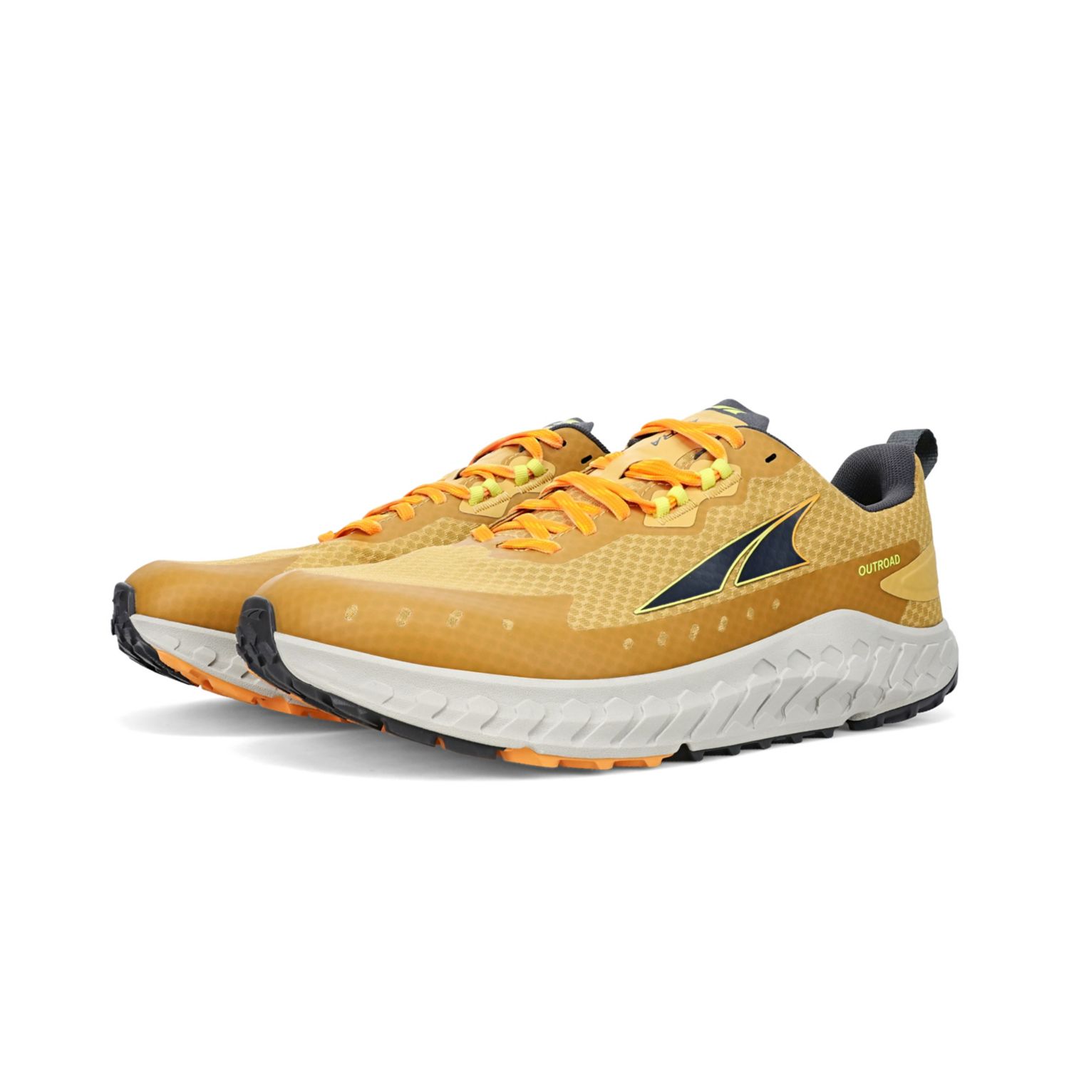 Tenis Para Trail Running Altra Outroad Hombre Grises Amarillos | Mexico-05916839