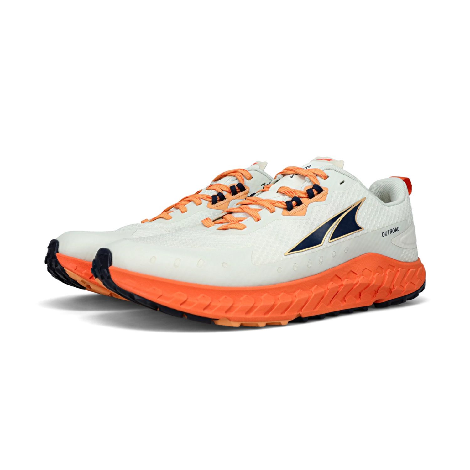 Tenis Para Trail Running Altra Outroad Hombre Blancos Naranjas | Mexico-16023979