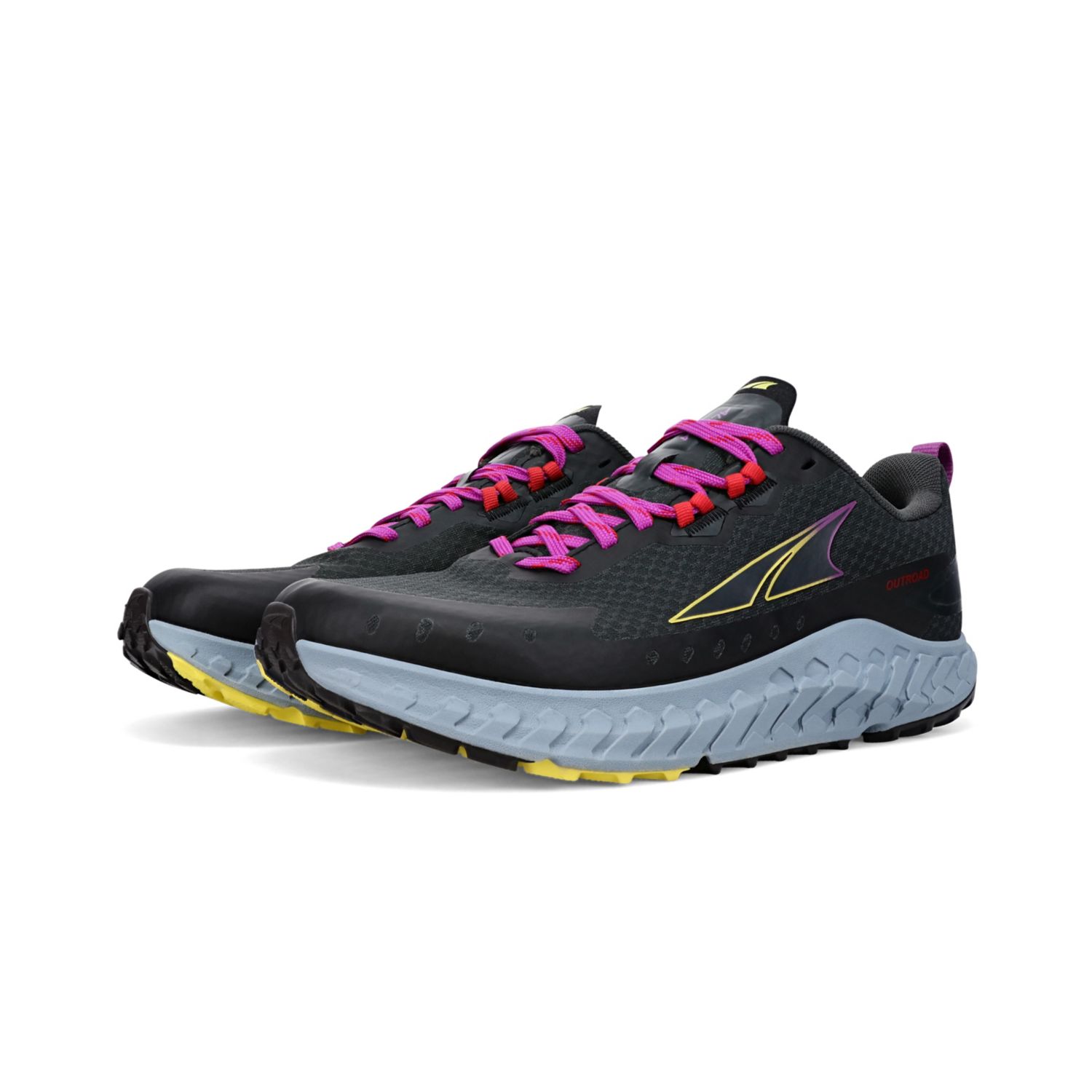 Tenis Para Trail Running Altra Outroad Mujer Grises Oscuro Azules | Mexico-86753929