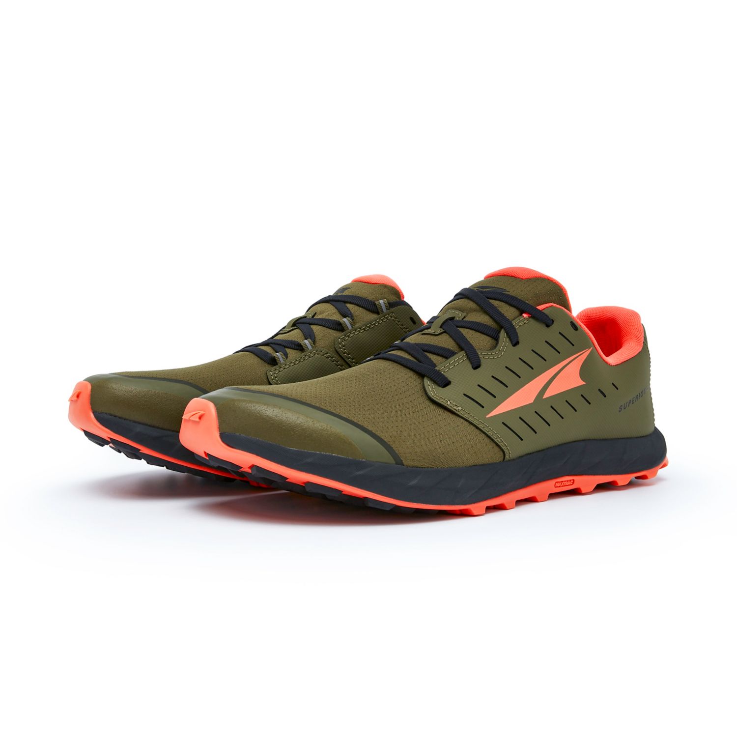 Tenis Para Trail Running Altra Superior 5 Hombre Verdes | Mexico-27358099