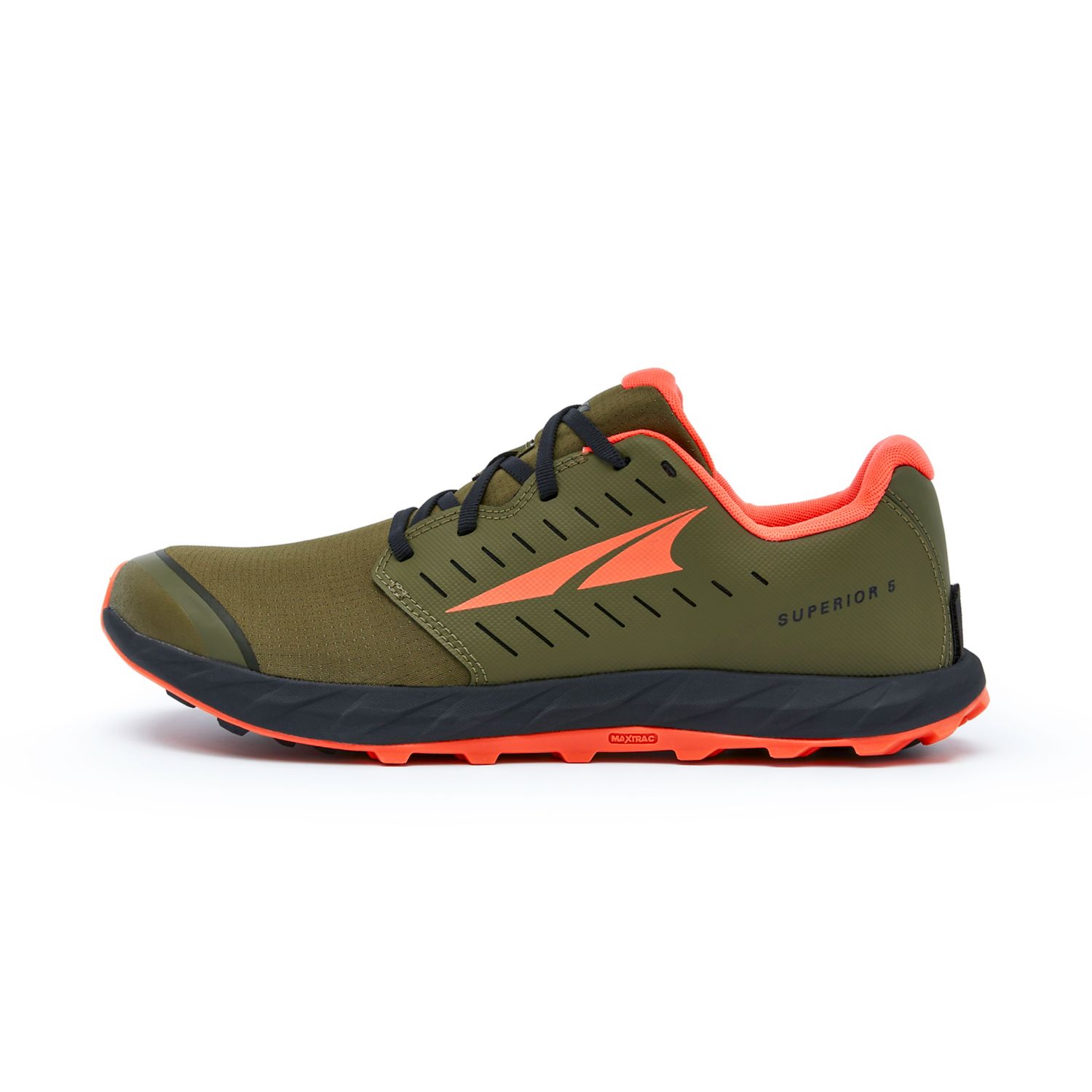 Tenis Para Trail Running Altra Superior 5 Hombre Verdes | Mexico-27358099