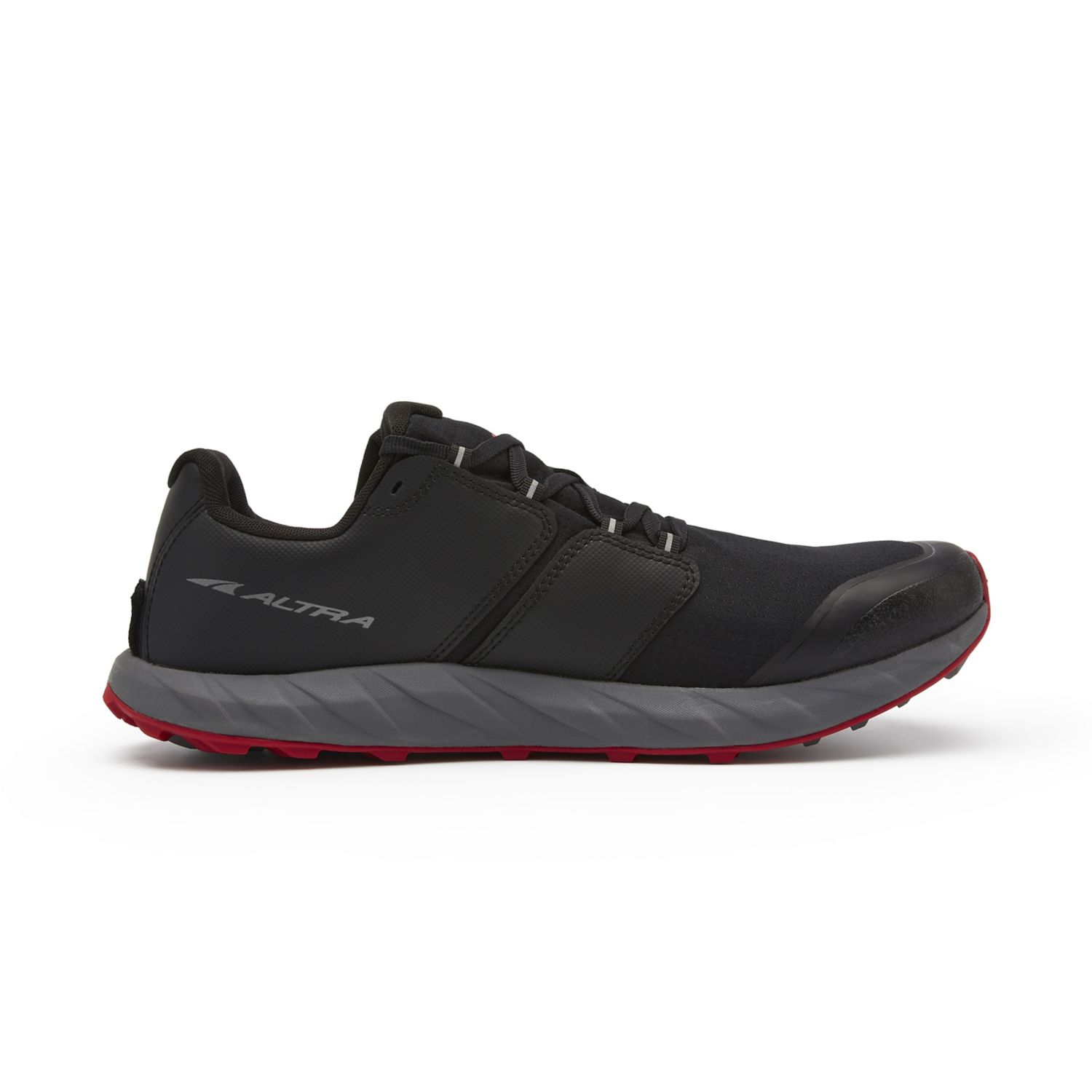 Tenis Para Trail Running Altra Superior 5 Hombre Negros Rojos | Mexico-46915219