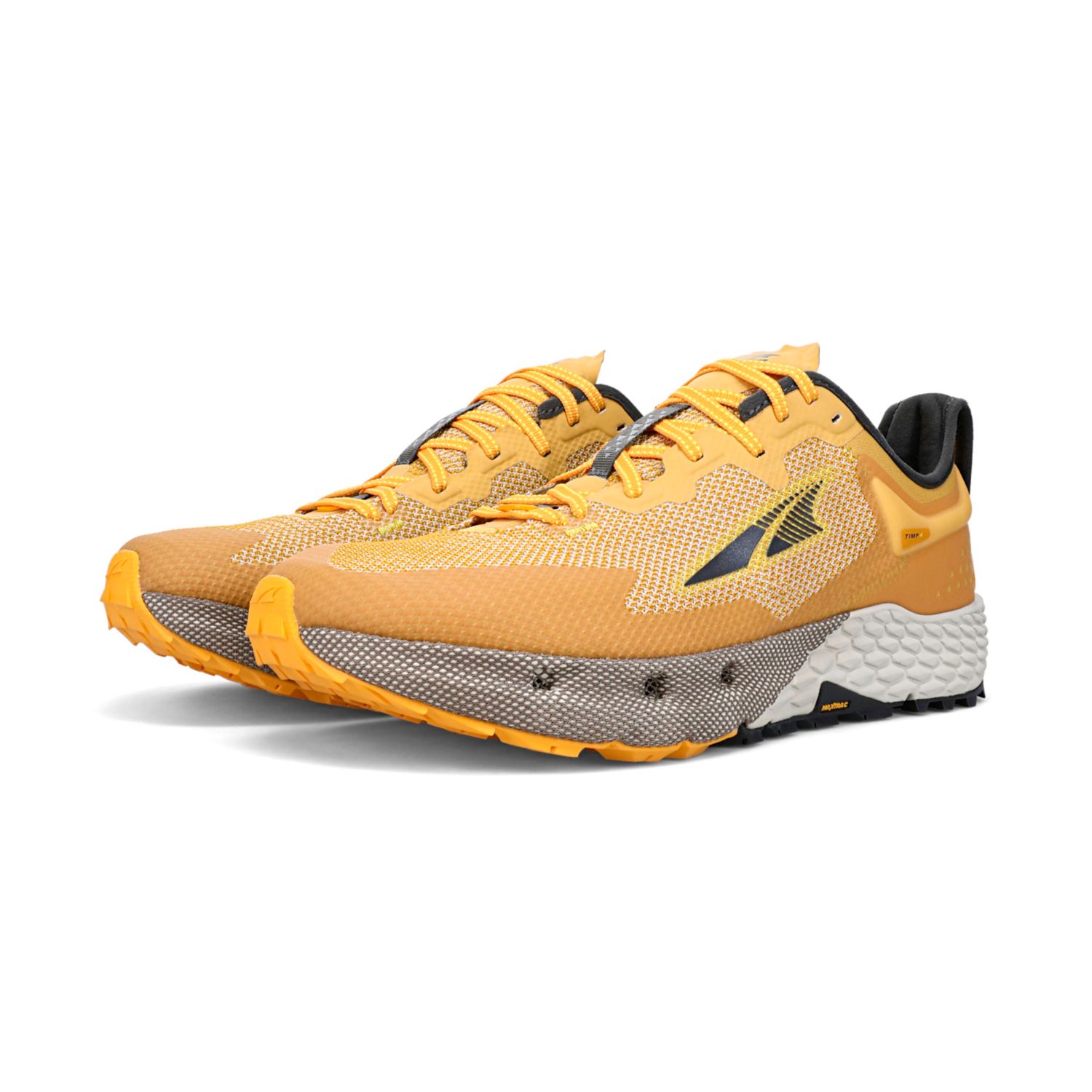 Tenis Para Trail Running Altra Timp 4 Hombre Grises Amarillos | Mexico-21653879