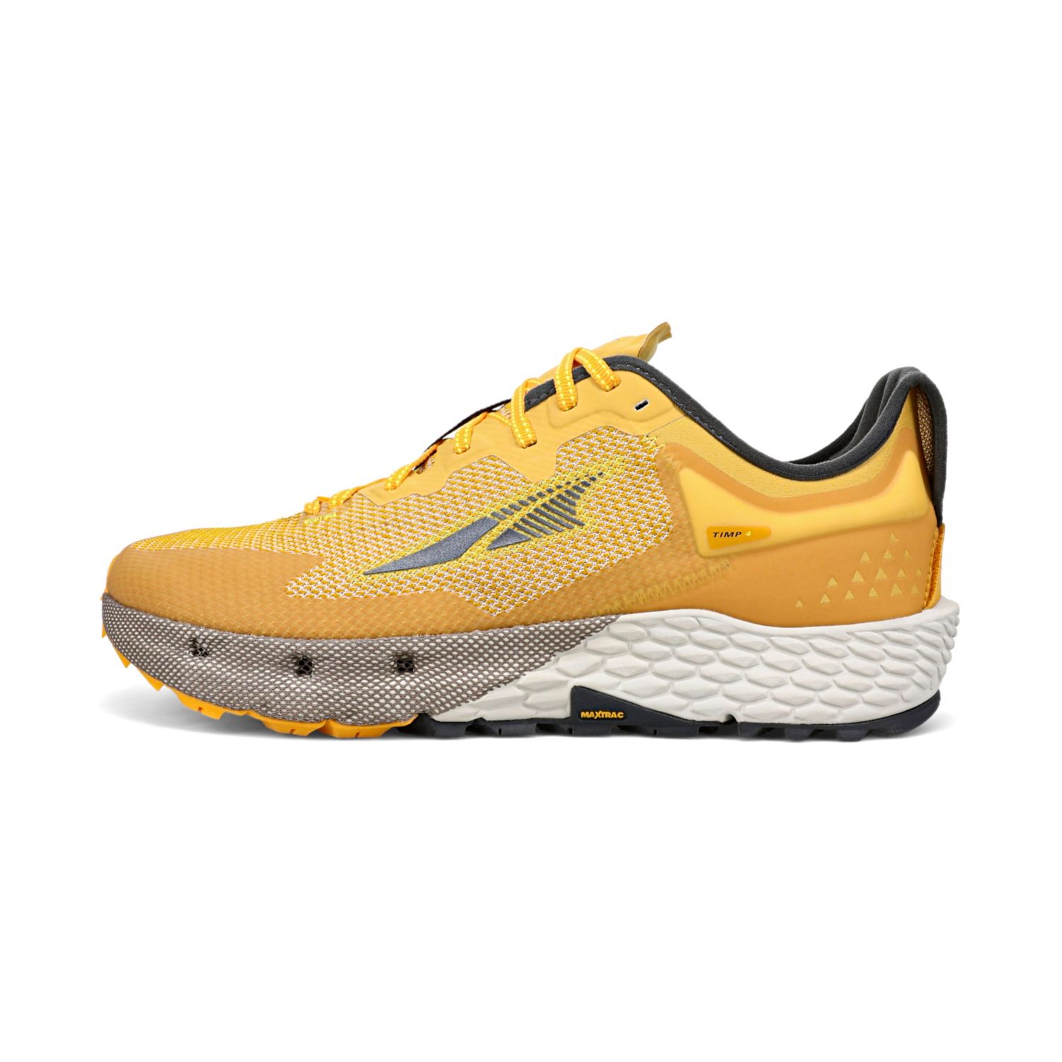 Tenis Para Trail Running Altra Timp 4 Hombre Grises Amarillos | Mexico-21653879