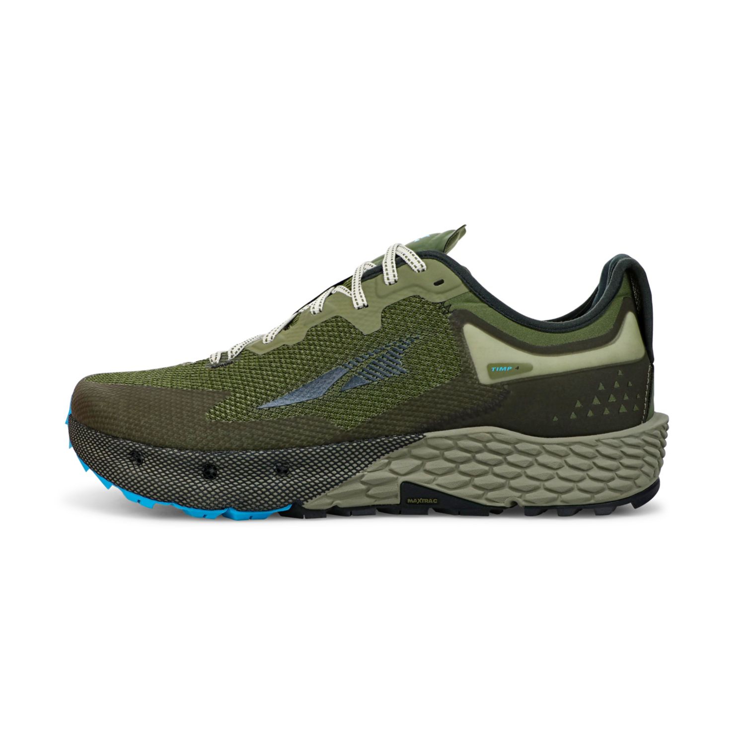 Tenis Para Trail Running Altra Timp 4 Hombre Verde Oliva | Mexico-52618349