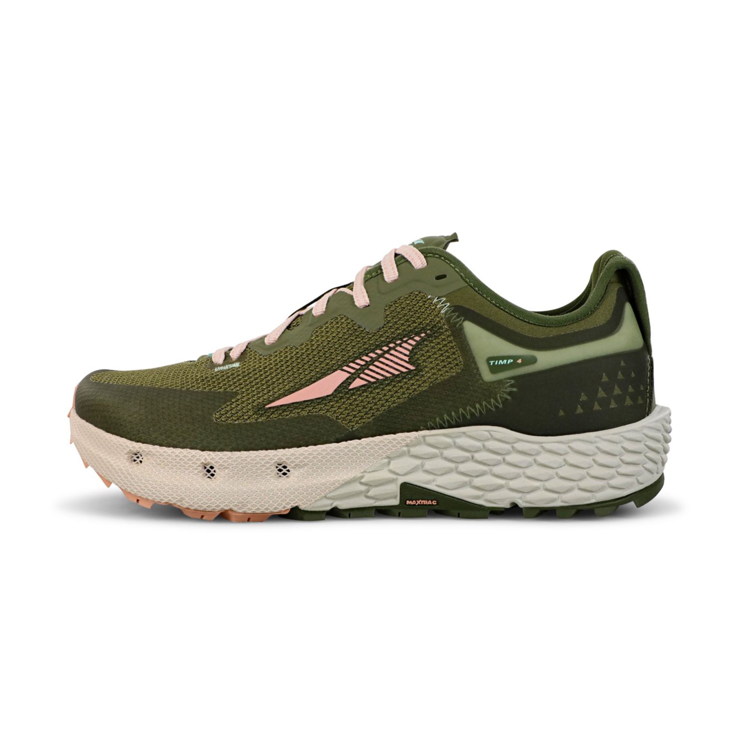 Tenis Para Trail Running Altra Timp 4 Mujer Verde Oliva | Mexico-54983609