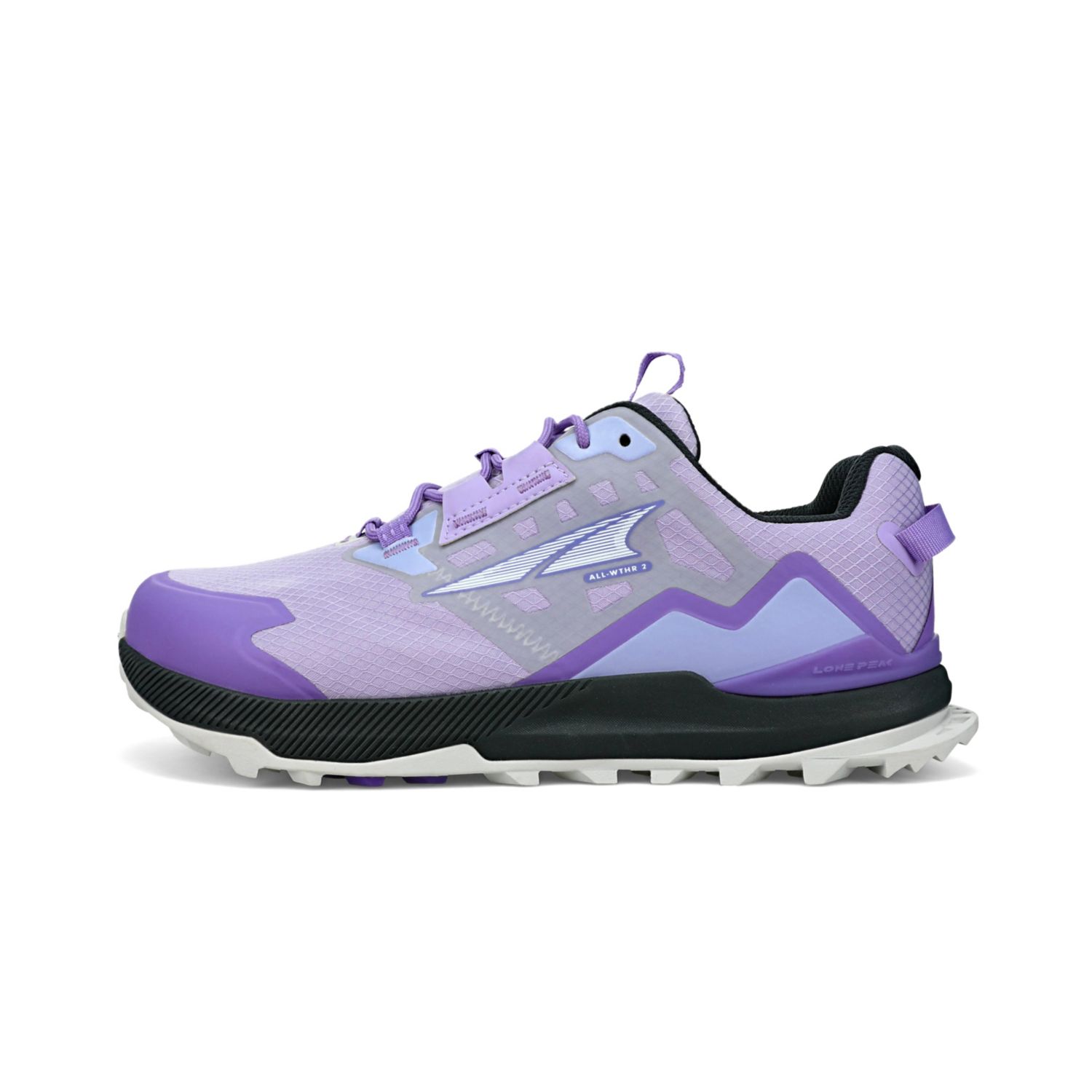 Tenis Senderismo Altra Lone Peak All-wthr Low 2 Mujer Grises Morados | Mexico-71650299